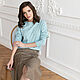 Order The skirt on the smell is woolen Bronze, the skirt is brown gray khaki. mozaika-rus. Livemaster. . Skirts Фото №3