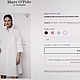 Винтаж: 100% экологический лен, Marc O'Polo premium,блуза рубашка. Рубашки винтажные. Cabriolet. Ярмарка Мастеров.  Фото №9