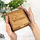  Деревянная коробка с логотипом для украшений, Коробки, Бологое,  Фото №1