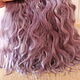 Mohair tress (lavender) (Hair for dolls). Doll hair. Hair and everything for dolls. My Livemaster. Фото №4