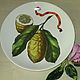 Винтаж: "Фрукты" Villeroy Boch. Тарелки винтажные. Лавка европейской старины. Интернет-магазин Ярмарка Мастеров.  Фото №2