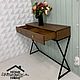 Заказать Консоль NEWADA. BULL WULL FURNITURE. Ярмарка Мастеров. . Столы Фото №3