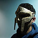 Маска МФ Дум 2 Золотая Гладиатора Марвел MF Doom Golden Gladiator mask. Маски персонажей. Качественные авторские маски (Magazinnt). Ярмарка Мастеров.  Фото №10