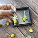 Серьги Лимоны, серьги с лимонами, lemon earrings. Серьги классические. Magic_Crochet. Ярмарка Мастеров.  Фото №5
