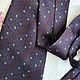Винтаж: MMA (Metropolitan Museum of ART) галстук из шелка. Галстуки винтажные. charme. Ярмарка Мастеров.  Фото №4