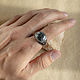 Men's silver ring with hematite 'Nakir'. Rings. Unusual Gemstone Jewelry. My Livemaster. Фото №5