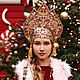 Заказать Кокошник Жар-птица 2. Butaforfreak. Ярмарка Мастеров. . Кокошники Фото №3