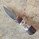 Knife 'Villa' h12mf horn karelka 'Bear'. Knives. Artesaos e Fortuna. Online shopping on My Livemaster.  Фото №2