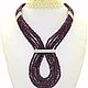 Order Necklace 'Infinity' faceted garnet, beads. Dorida's Gems (Dorida-s-gems). Livemaster. . Necklace Фото №3