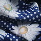 Fabric blouse ' Daisies', Fabric, Voronezh,  Фото №1