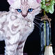 Игрушка кот. Снежный бенгальский котик. Мягкие игрушки. Игрушки ручной работы| Юлия Дынер. Ярмарка Мастеров.  Фото №13