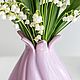 Vase ' Lavender Bud'. Vases. Hill & Mill. Online shopping on My Livemaster.  Фото №2