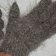 Gloves knitted feather men's very warm 100% goat down. Gloves. KOZAmoDA (kozamoda) (kozamoda). My Livemaster. Фото №4