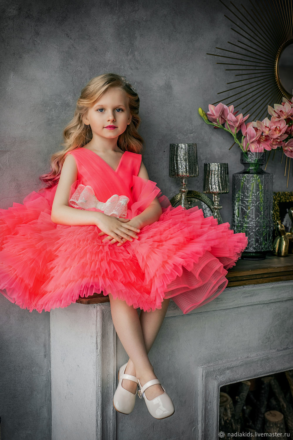 Нарядные платья для девочек 6 лет, купить красивые праздничные детские платья