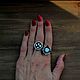 Handmade women's ring made of silver with natural stone. Silver. Rings. Natali Batalova. My Livemaster. Фото №5