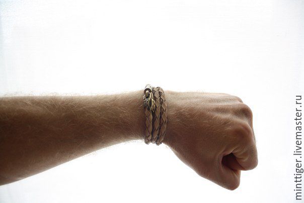 Men's bracelet - 'Wolf', Ring, Volgograd,  Фото №1