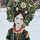 Авторская фарфоровая кукла Царевна лягушка. Интерьерная кукла. Тони Надточий. Ярмарка Мастеров.  Фото №6
