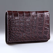 Сумки и аксессуары handmade. Livemaster - original item Wallet crocodile leather IMA0216K45. Handmade.