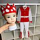 New Year's Pantsuit for the girl Queen Fly Agaric, Carnival costumes for children, Kaliningrad,  Фото №1