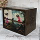 Mini-chest Mysterious orchids. Mini Dressers. Gifts from Irina Egorova. My Livemaster. Фото №4