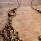 Order Multi-row beads of wood 'Samara'. BijouSiberia. Livemaster. . Necklace Фото №3