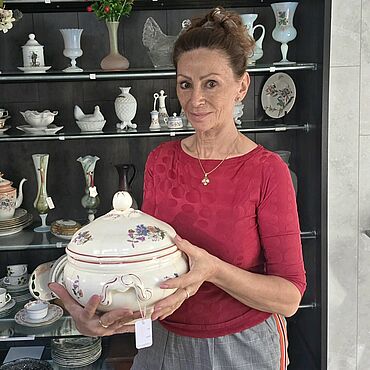 Винтаж ручной работы. Ярмарка Мастеров - ручная работа Винтаж: Супница. Handmade.