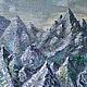 The picture of an Extinct volcano. Oil. Canvas. 80h60, Pictures, Dubna,  Фото №1