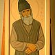 Святой Паисий Святогорец. Рукописная икона. Иконы. Иконописная мастерская Хайрете. Интернет-магазин Ярмарка Мастеров.  Фото №2