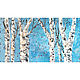 Картина Березовая роща мастихин абстракция, Картины, Сочи,  Фото №1