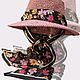 Шляпа из рафии с лентой, Шляпы, Санкт-Петербург,  Фото №1