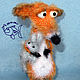 Order MK knitting Sly Fox (Fox). IgmaryBOX. Livemaster. . Knitting patterns Фото №3