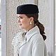 Hat-forage cap Elegance. Color black. Hats1. Exclusive HATS. LANA ANISIMOVA.. My Livemaster. Фото №5