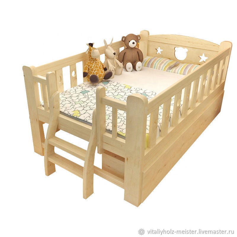 Детская кровать мишутка 2