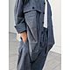 Заказать Костюм унисекс из варёного хлопка шамбре Chambray Cotton Suit Blue. VÄN Studio. Ярмарка Мастеров. . Костюм мужской Фото №3