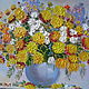 Картина маслом "Солнечные цветы", Картины, Зеленоград,  Фото №1