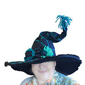 Активный отдых и развлечения handmade. Livemaster - original item Black Witch Hat for Photo Shoot. Handmade.
