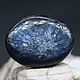 6.55 Ct, Сапфир Трапиче НЕГРЕТЫЙ Голубой Сапфир Камбоджа, Кабошоны, Бангкок,  Фото №1