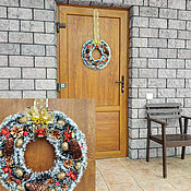 Для дома и интерьера handmade. Livemaster - original item The wreath on the door. Handmade.