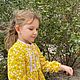 Заказать Платье с длинным рукавом девочке 122. Наряды детям My little princessИрина. Ярмарка Мастеров. . Платье Фото №3