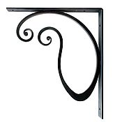 Wrought iron fireplace poker for the barbecue 60 cm