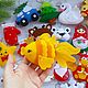 Новогодние игрушки из фетра. Елочные игрушки. Игрушки Натальи Леповой. Ярмарка Мастеров.  Фото №4