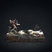 Сувениры и подарки handmade. Livemaster - original item Diorama Death to the Enemy. Handmade.