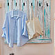 Hanger -panel in the hallway Scandi, linden, 1,2*0,9 *  m, for clothes, canvases, Hanger, Izhevsk,  Фото №1