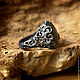 Серебряное кольцо с лабрадоритом "Виктория". Кольца. BlackTree (InSilver). Интернет-магазин Ярмарка Мастеров.  Фото №2