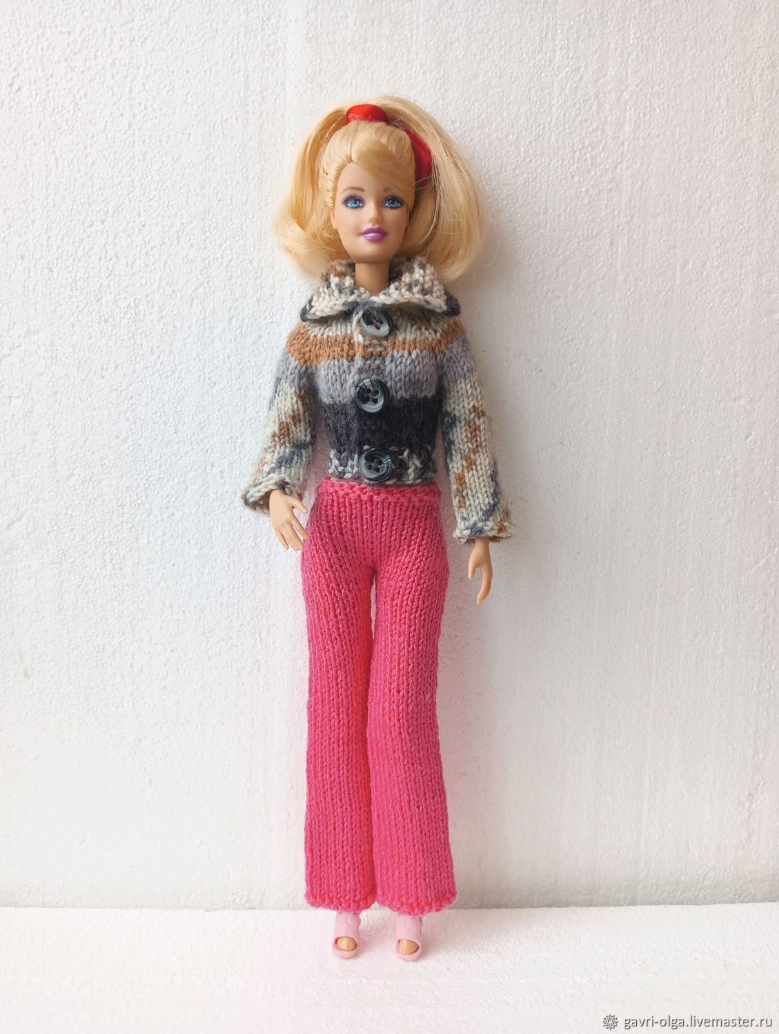 Как сшить футболку для куклы Barbie своими руками (DIY)