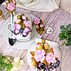  Чайный набор (кружка, тарелка, ложка и сахарница)а. Наборы посуды. Flowerdecor337. Ярмарка Мастеров.  Фото №6