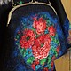 Felted bag 'Roses', Classic Bag, Ekaterinburg,  Фото №1