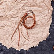 Украшения handmade. Livemaster - original item Braided cord for a purse on a belt. Handmade.