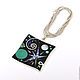 pendant Space. Pendant with natural stones to order. Pendant. ARIEL - MOSAIC. Online shopping on My Livemaster.  Фото №2