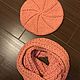 Комплект: объемный берет и снуд в 2 оборота "Пыльная роза". Береты. Handmade by NINA Pokrovskaya (nina-p-knitting). Ярмарка Мастеров.  Фото №4
